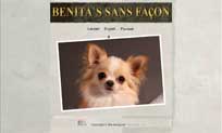 Сайт питомника "Benita's sans Fason"